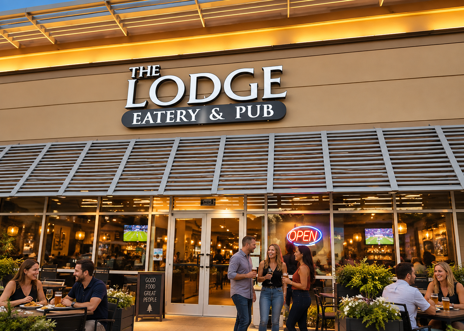 The Lodge exterior